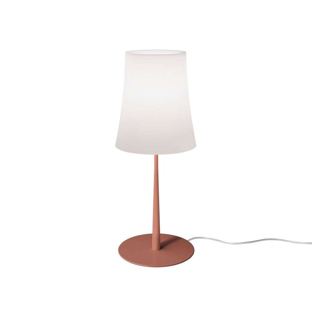 Foscarini – Birdie Easy Grande Bordslampa Röd Opal