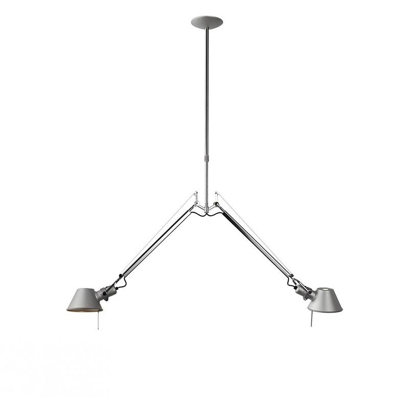 Artemide – Tolomeo Due Bracci Taklampa Alu Artemide