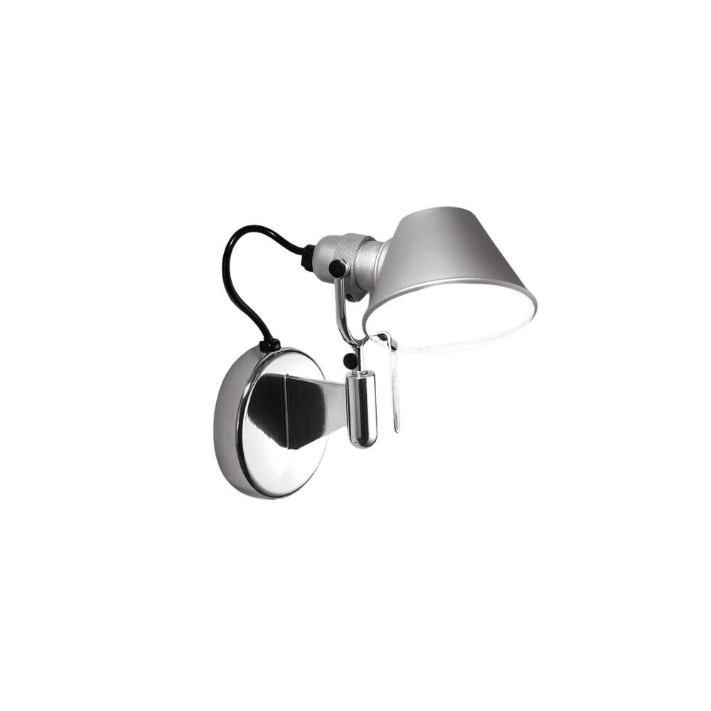 Bilde av Artemide - Tolomeo Micro Faretto Vegglampe U/bryter Led Alu Artemide