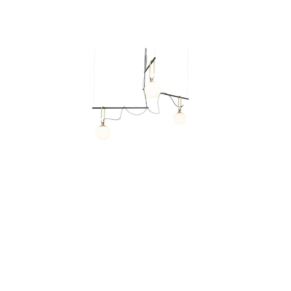 Artemide – Nh S3 14 Taklampa Black/Brass Artemide Artemide