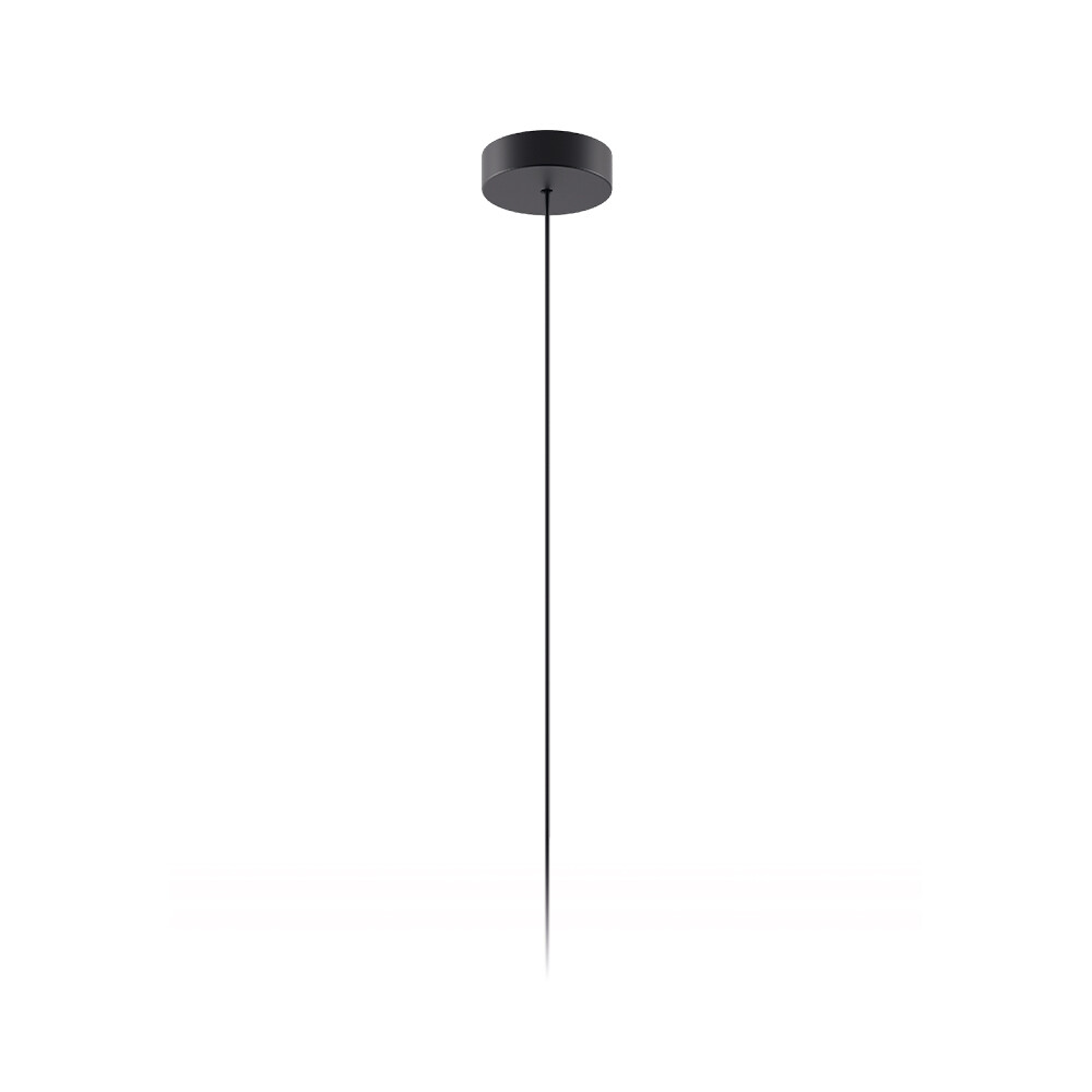 Lodes – Single Mini Canopy Ø9,5cm Black