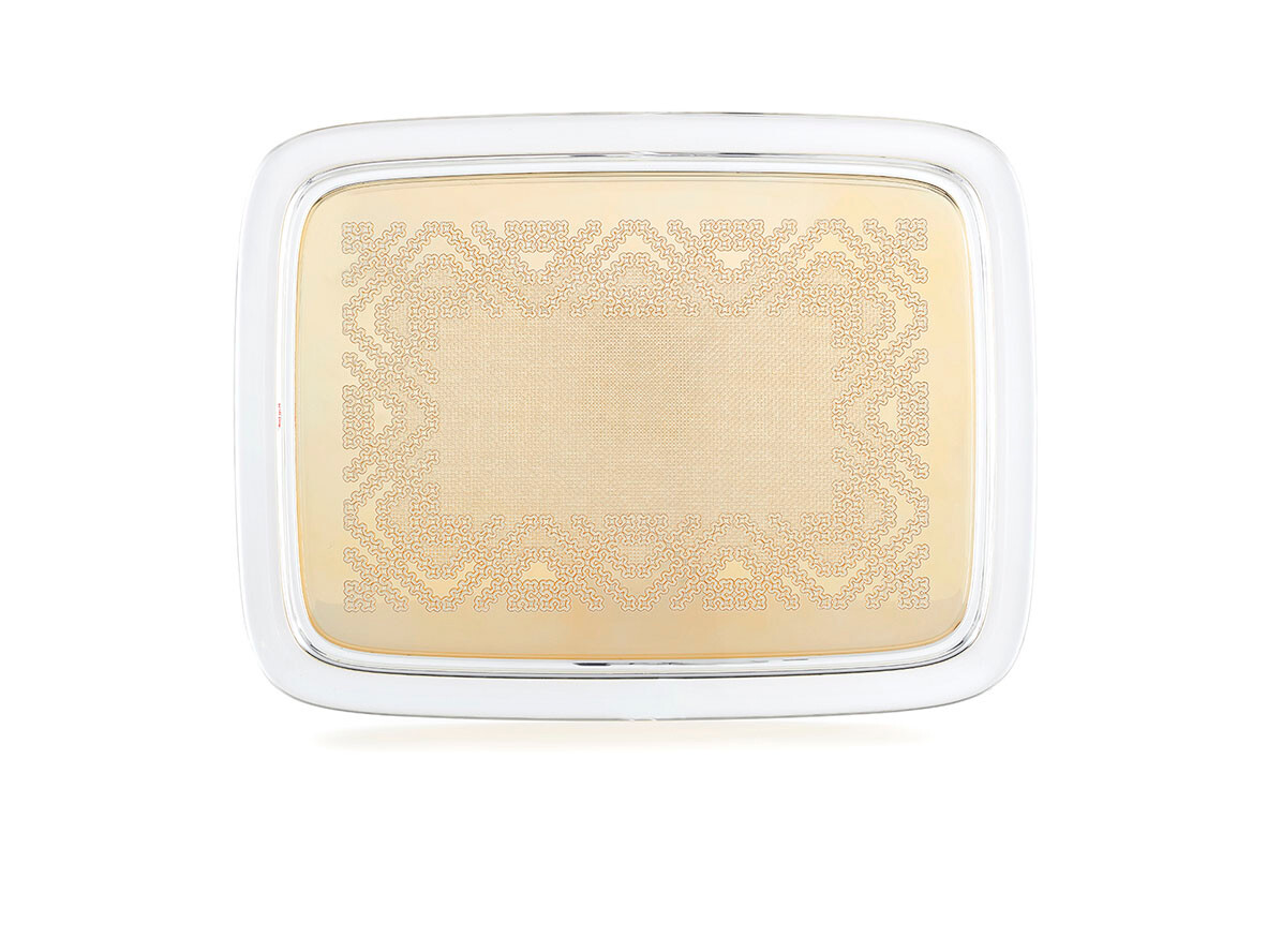 Kartell – Teatime Tray 44×33 Gold Kartell