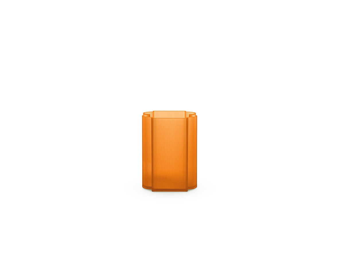Kartell – Okra Vase Low Orange Kartell