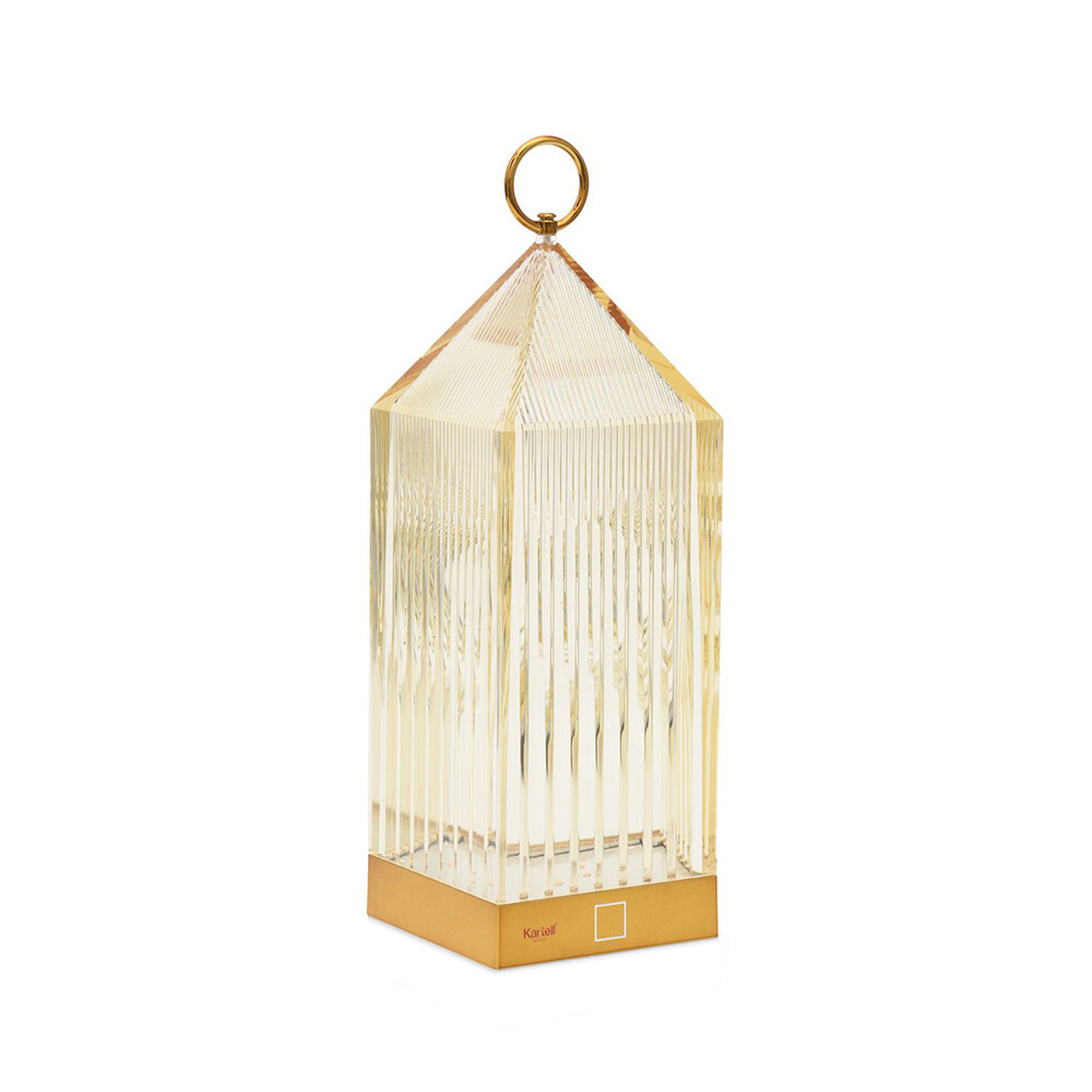 Kartell - Lantern Portable Tischleuchte V2 Amber