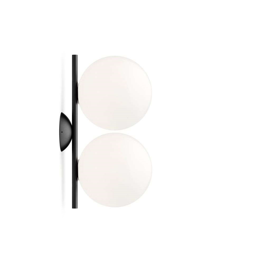 Flos – IC C/W1 Double Plafond/Vägglampa Svart