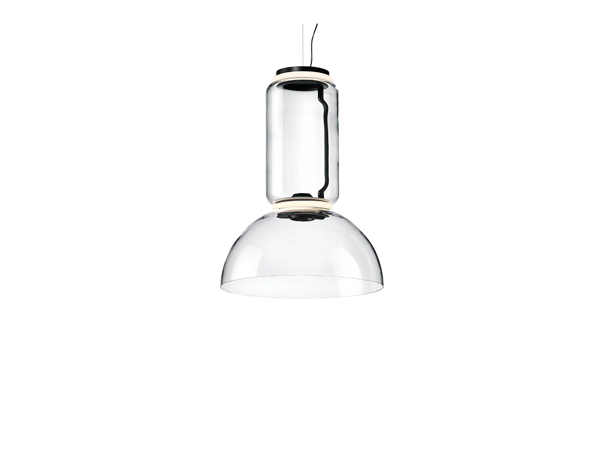 Flos - Noctambule S1 Pendelleuchte Low Cylinder & Bowl