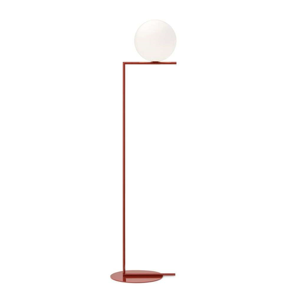 Flos IC F2 Gulvlampe Burgundy