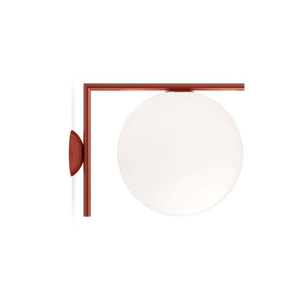 Flos – IC C/W2 Loftlampe/Vägglampa Burgundy