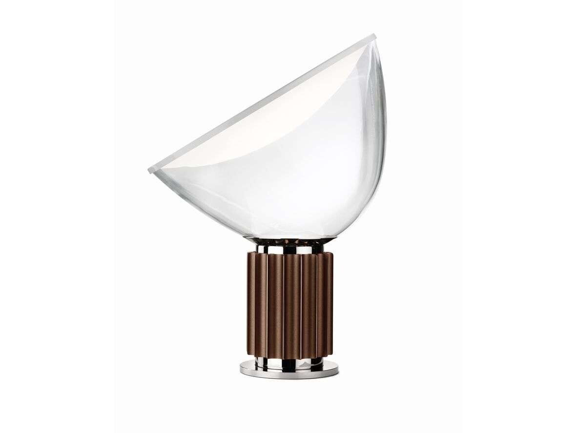 Flos – Taccia Glas Bordslampa Brons