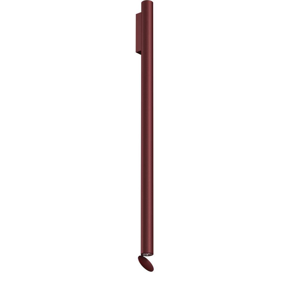 Flos Flauta Væglampe H1000 Spiga Anodized Ruby Red