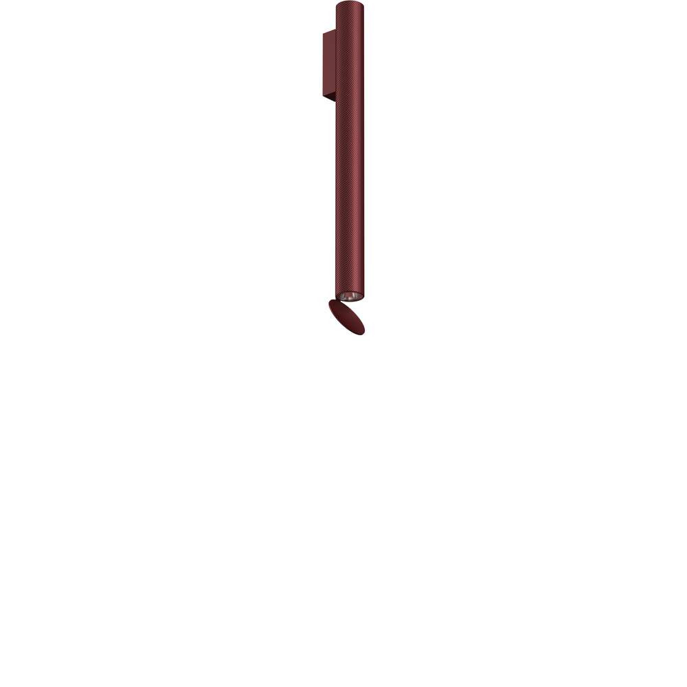 Flos Flauta Væglampe H500 Spiga Anodized Ruby Red