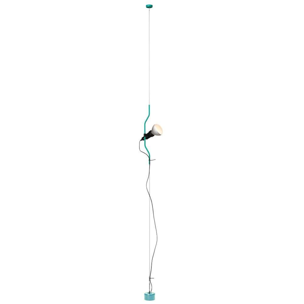 Flos Parentesi Pendel 50 m/Dimmer Turquoise