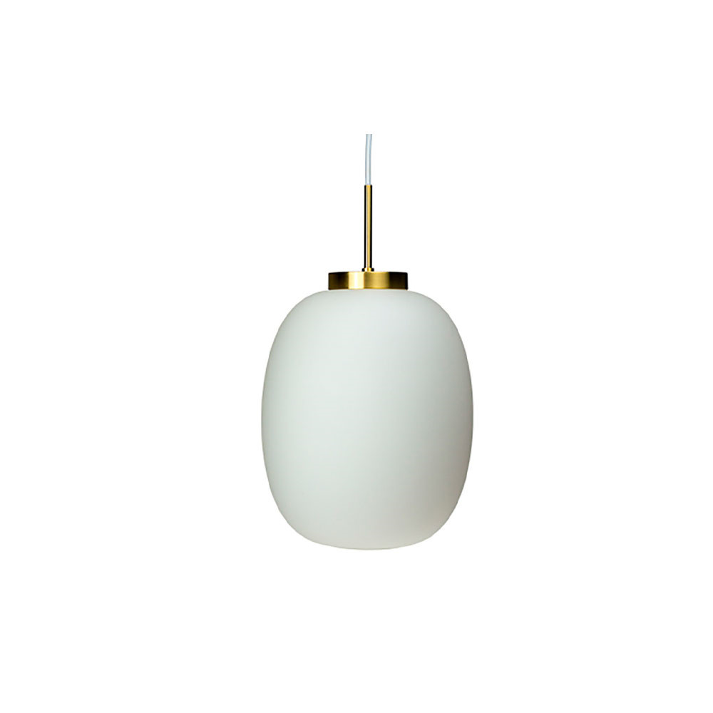 DybergLarsen – DL39 Taklampa Opal/Brass