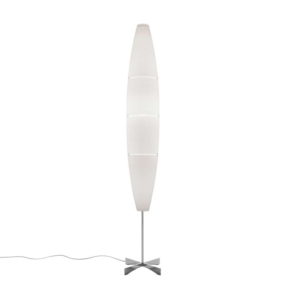 Foscarini – Havana Gulvlampe (Hvid Krom Uden dimmer)