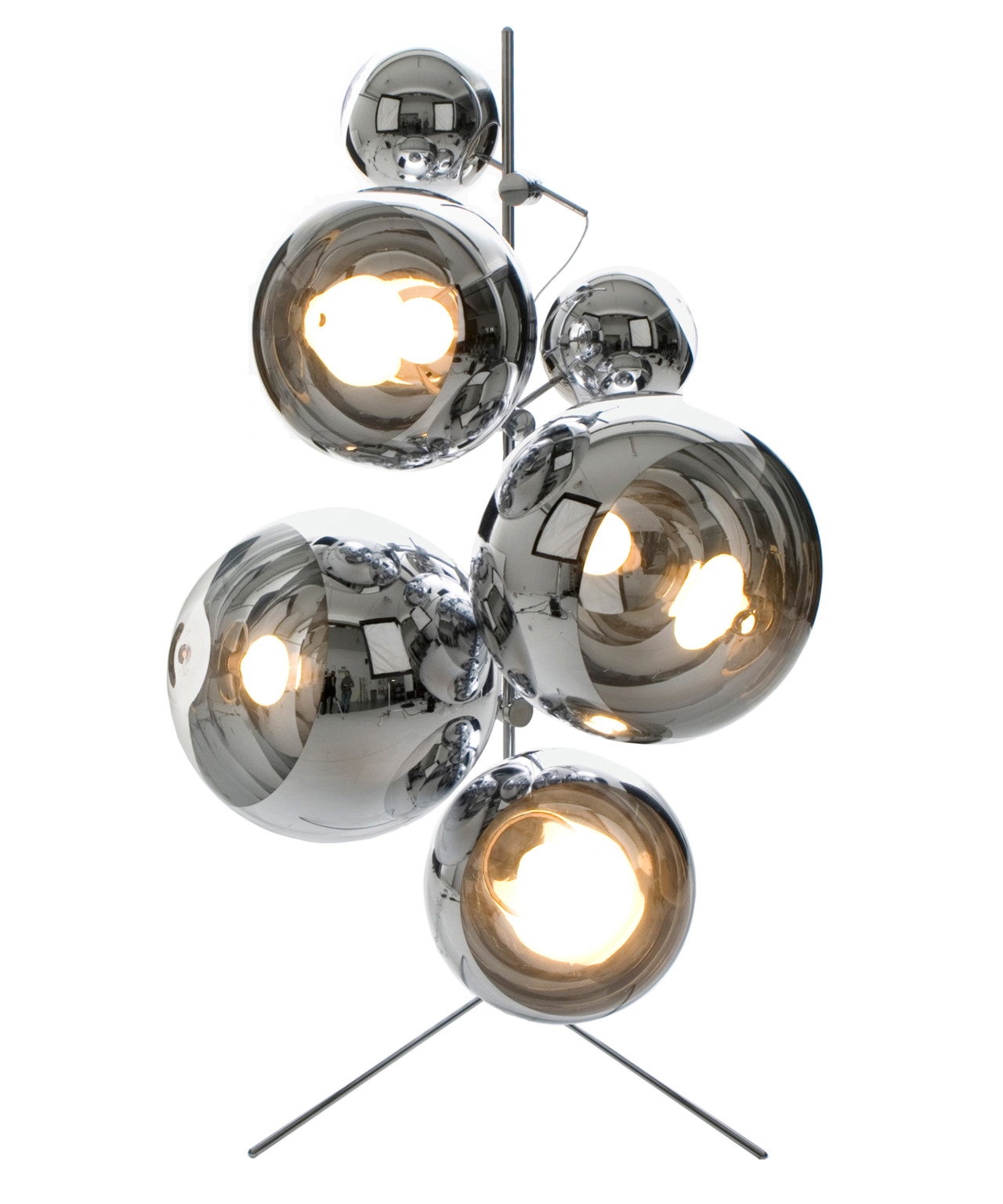 Mirror Ball Tripod Gulvlampe Tom Dixon
