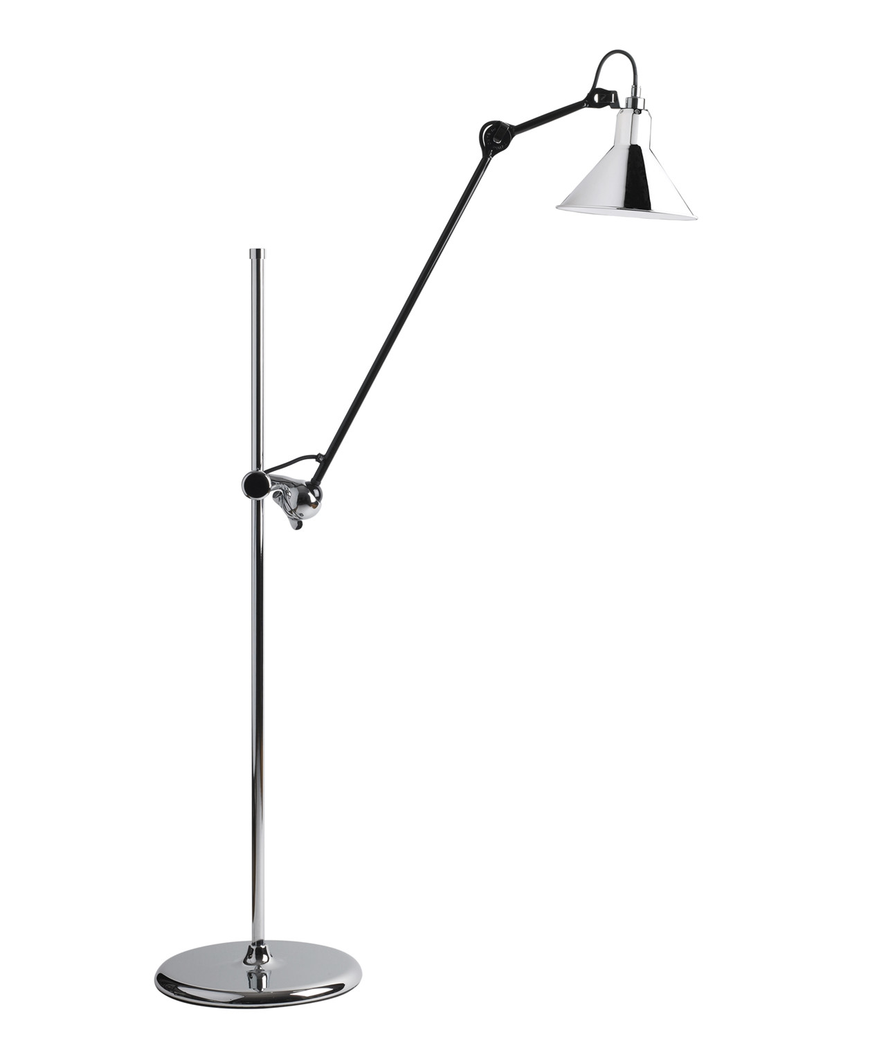 Lampe Gras 215 Gulvlampe Sort/Hvid