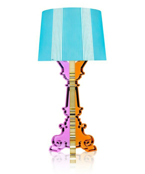 Kartell Bourgie Bordlampe Multicolored Light Blue