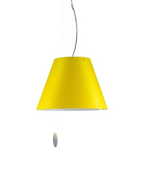 Luceplan Costanzina Pendel Smart Yellow