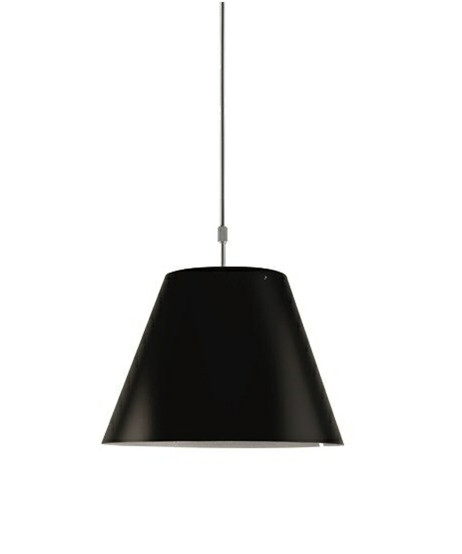 Luceplan Costanza Pendel Liquorice Black