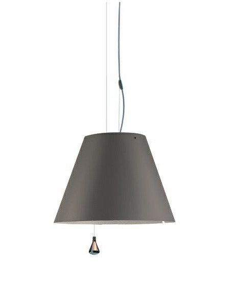 Luceplan – Costanza Taklampa Up/Down Concrete Grey