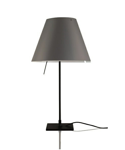 Luceplan – Costanzina Bordslampa Svart/Concrete Grey