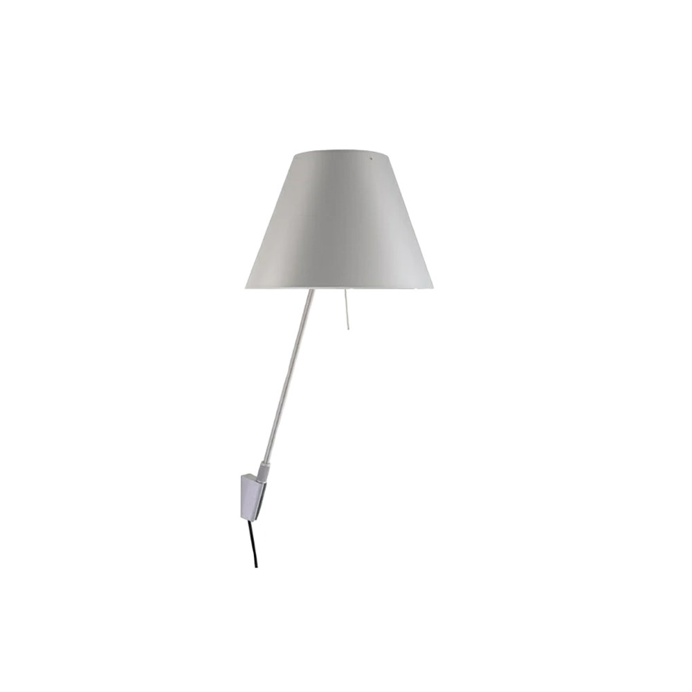 Luceplan – Costanzina Vägglampa Alu/Mistic White