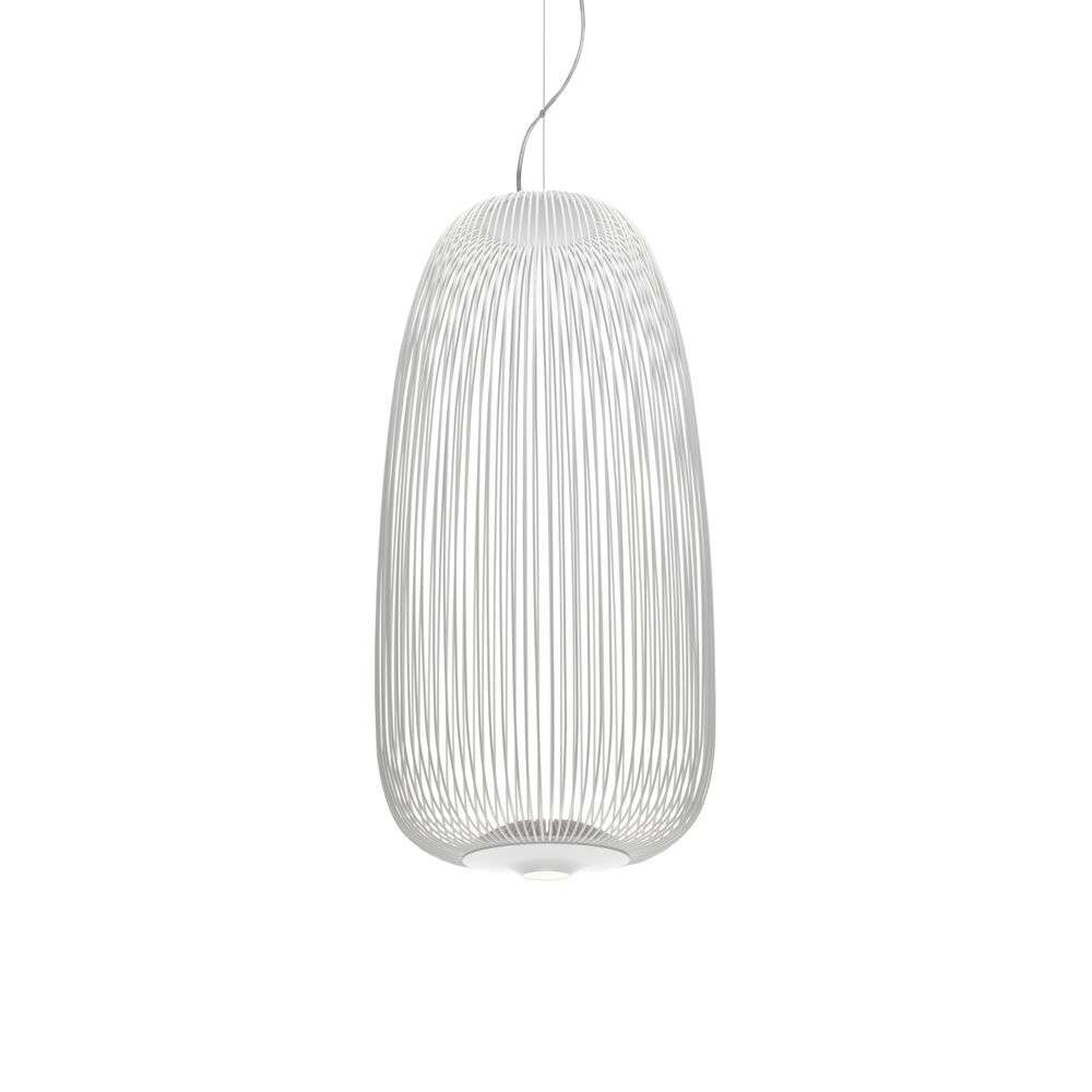 Foscarini – Spokes 1 LED Taklampa (Vit 3400 mm Sladd)