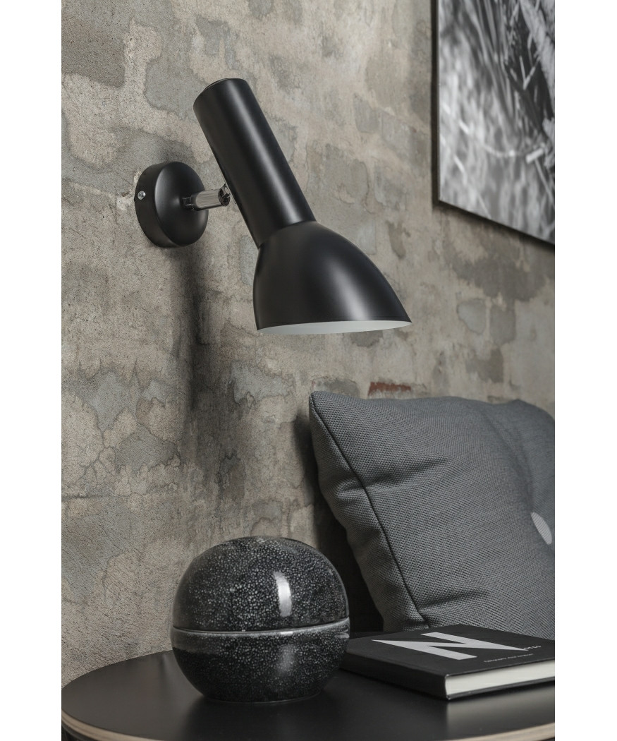 Cph Lighting Oblique Væglampe Sort Glossy Cph Lighting