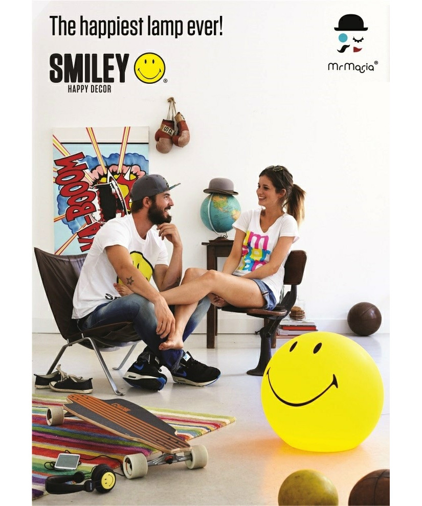 Smiley Børnelampe