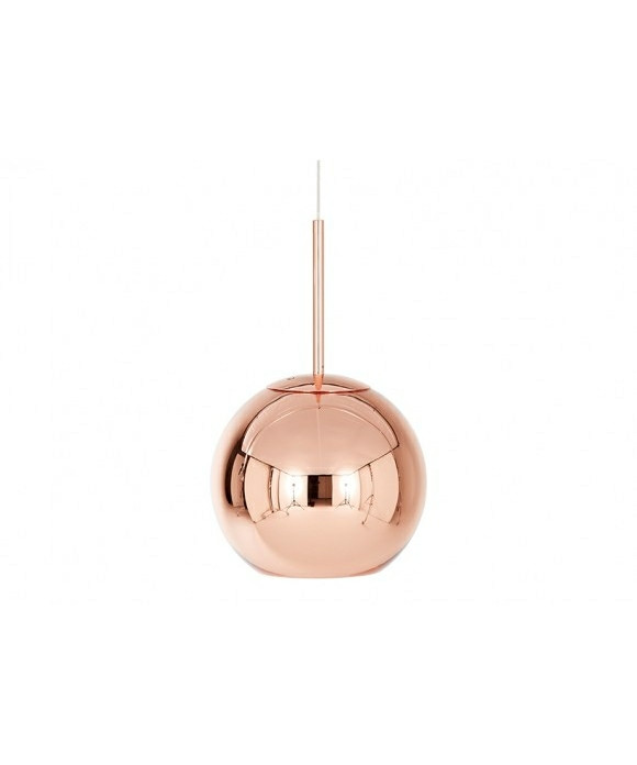 Tom Dixon – Copper Round LED Taklampa Ø25