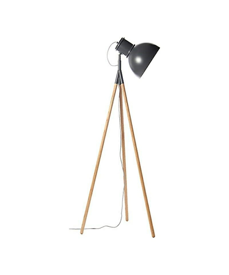 Industry Gulvlampe Eg/Grå Frandsen
