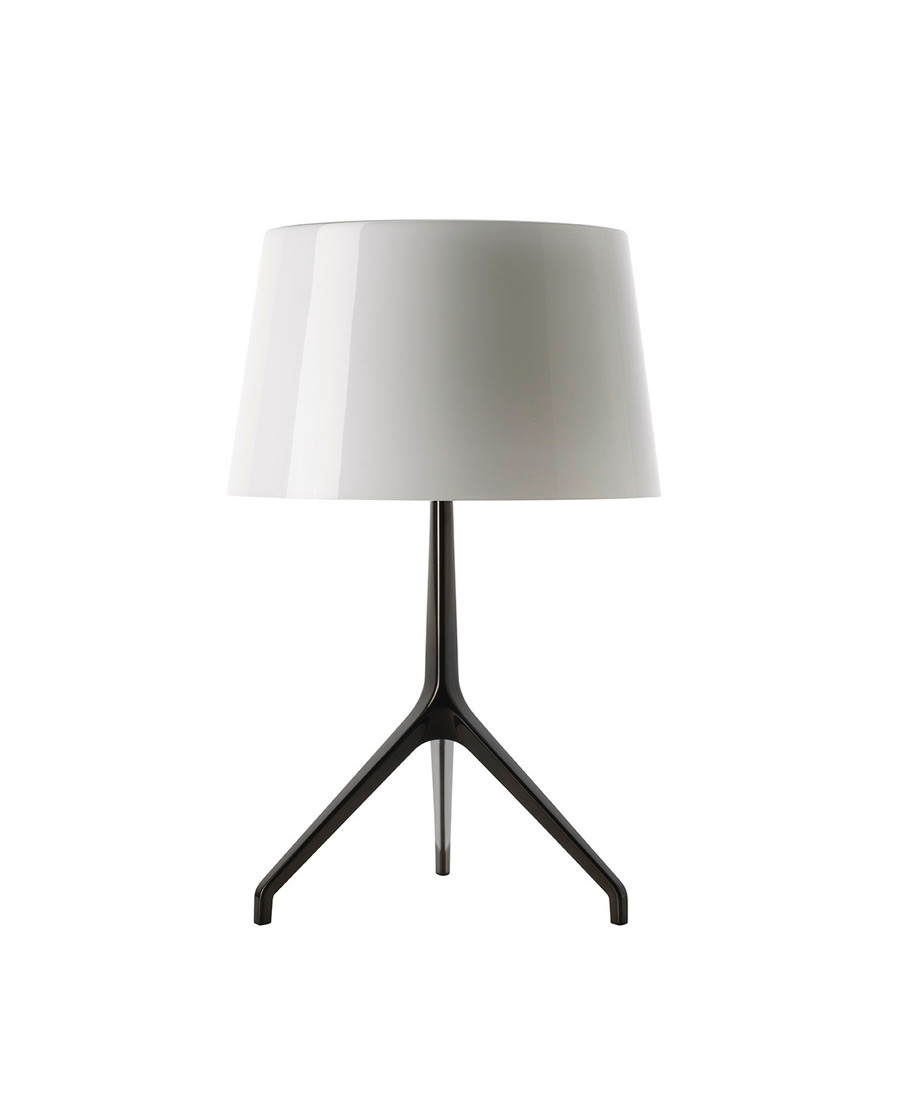 Foscarini – Lumiere XXL Bordslampa Svart Krom/Vit