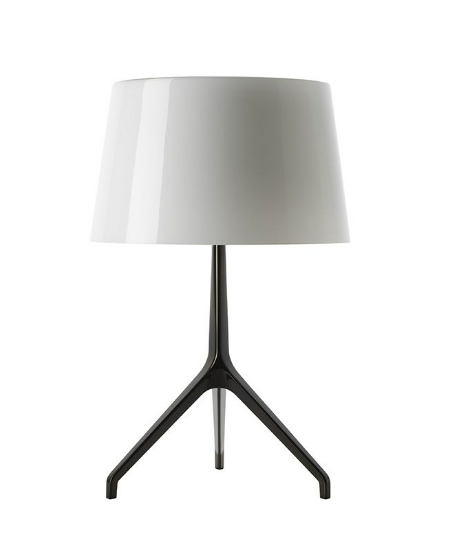 Foscarini – Lumiere XXS Bordslampa Svart Krom/Vit