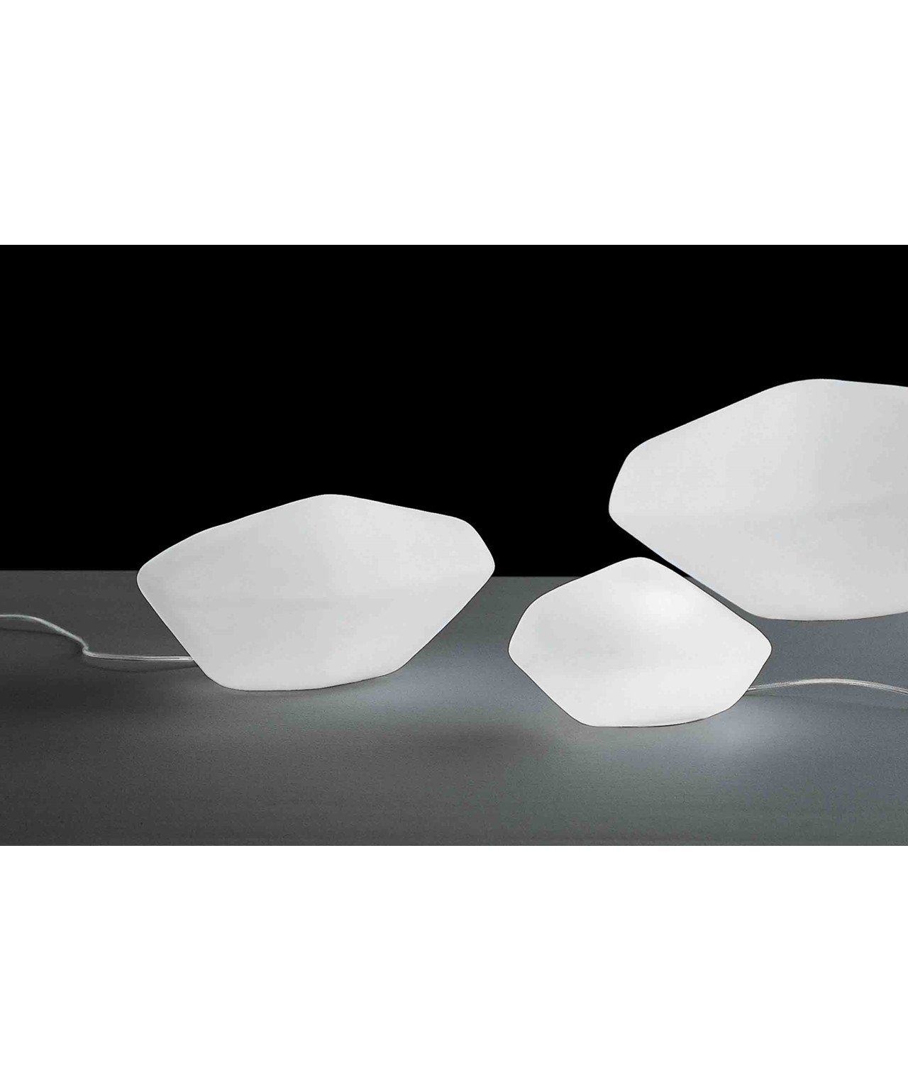 Stone Of Glas Bordlampe Medium