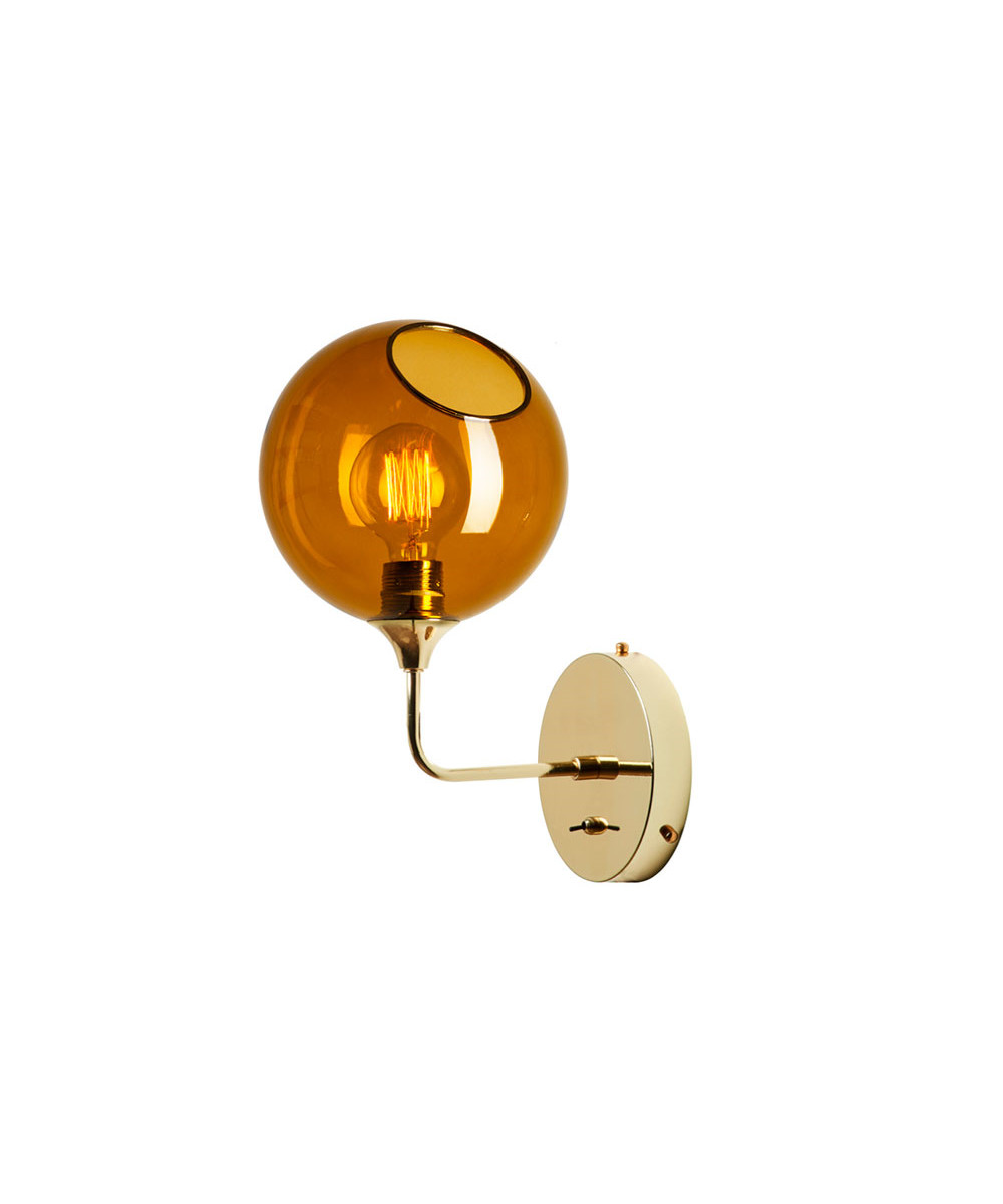 11: Design By Us - Ballroom The Wall Væglampe 37cm Amber