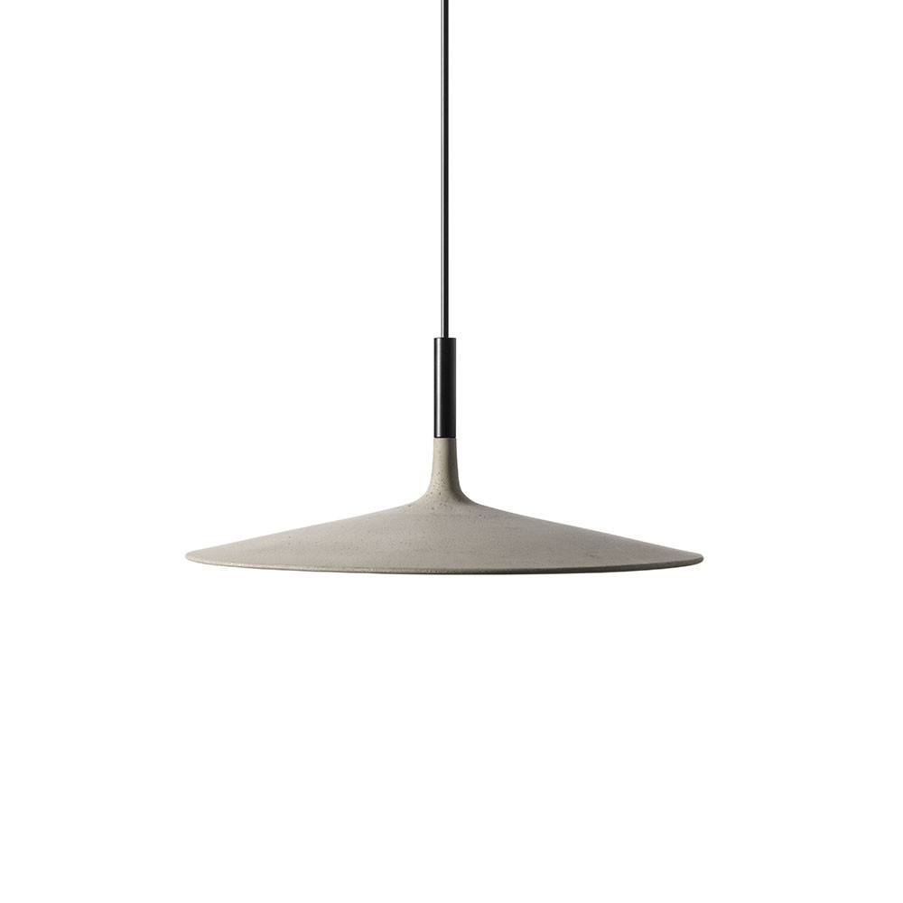 Foscarini – Aplomb Large LED Pendel Betongrå (Dæmpbar 3200 mm Ledning)