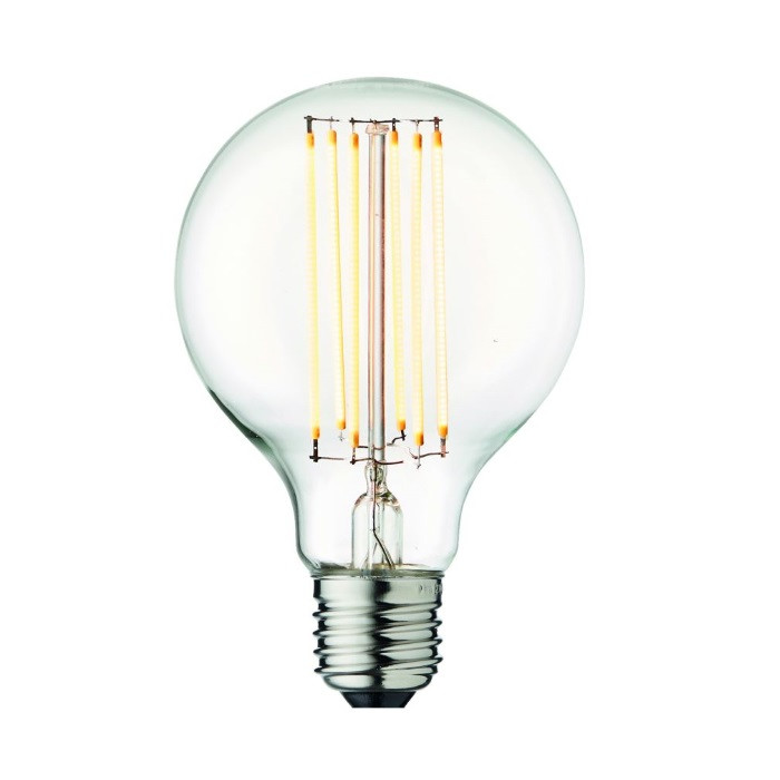 Design By Us – Päronlampa LED 3,5W (245lm) 2200 K Globe Ø80 Dim. E27