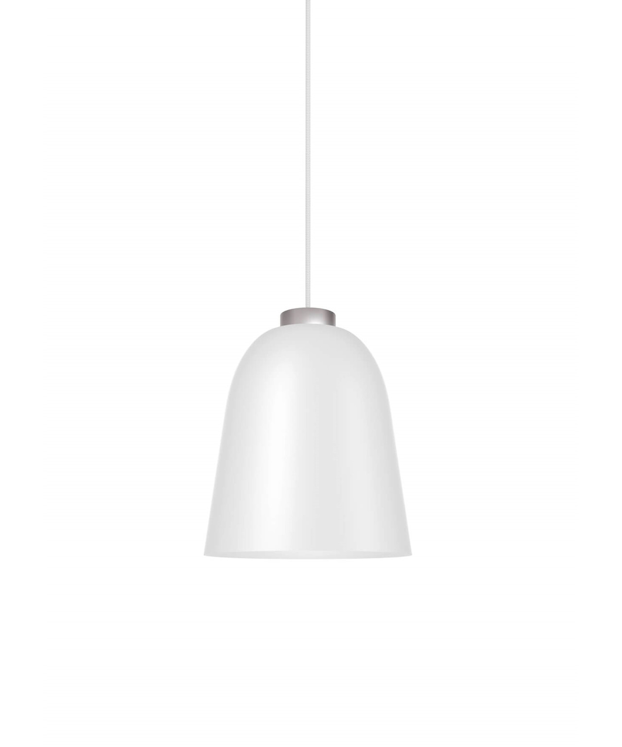 Summera Pendel Medium Mat Hvid/Sølv Shapes