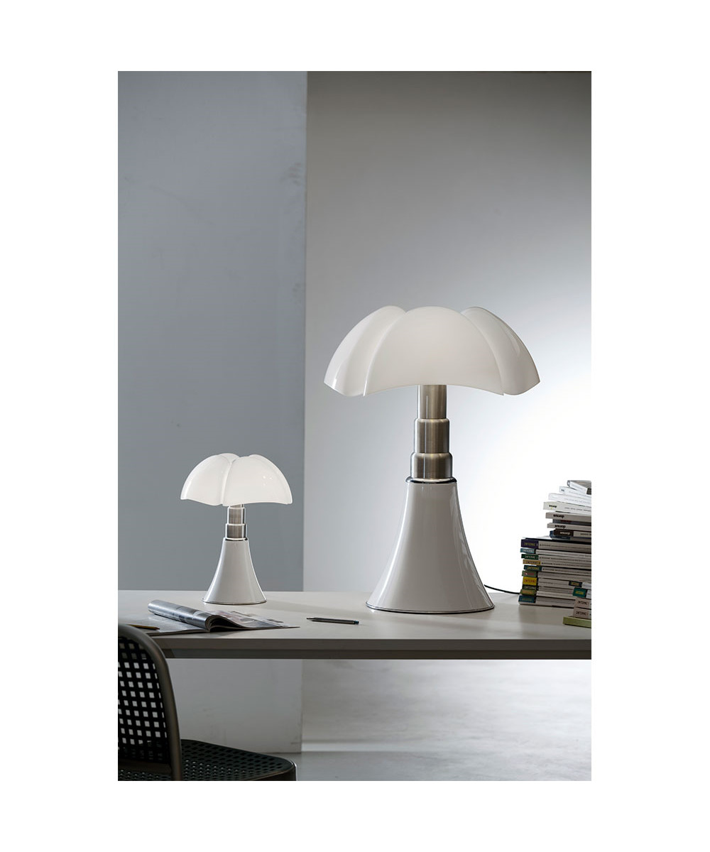 Pipistrello Bordlampe Hvid