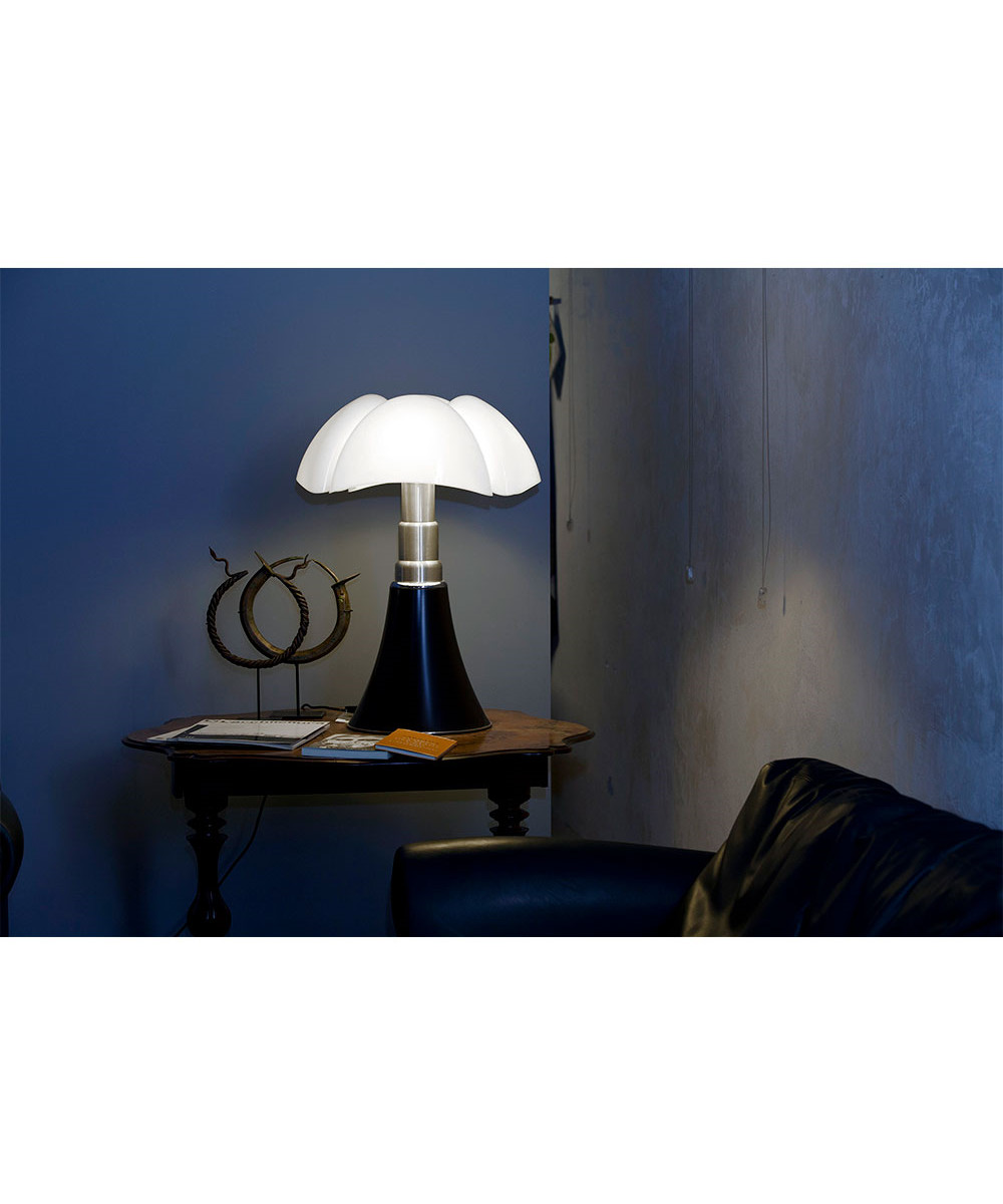 Pipistrello Bordlampe Blank Sort Martinelli Luce