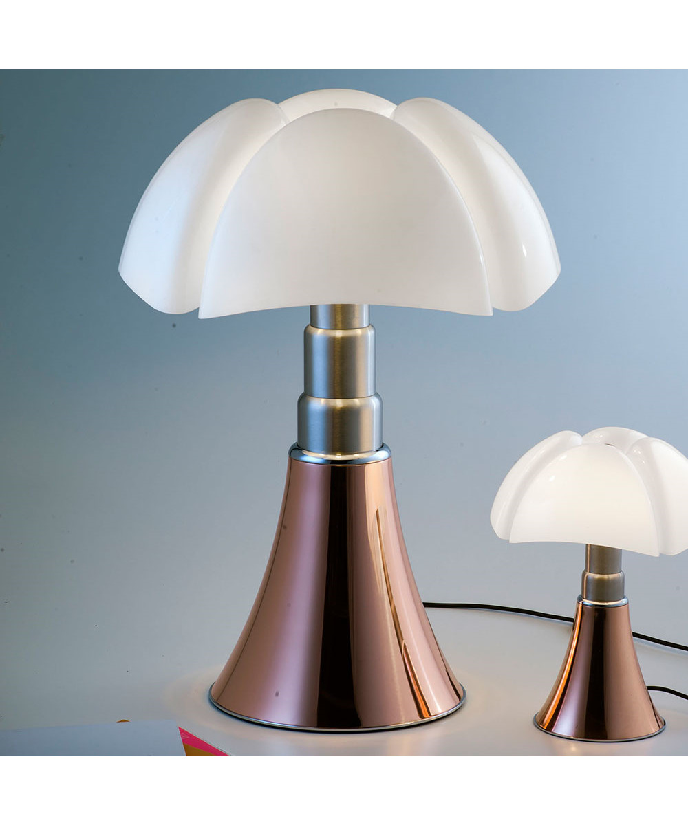Minipipistrello Bordlampe Touch Dimmable Kobber
