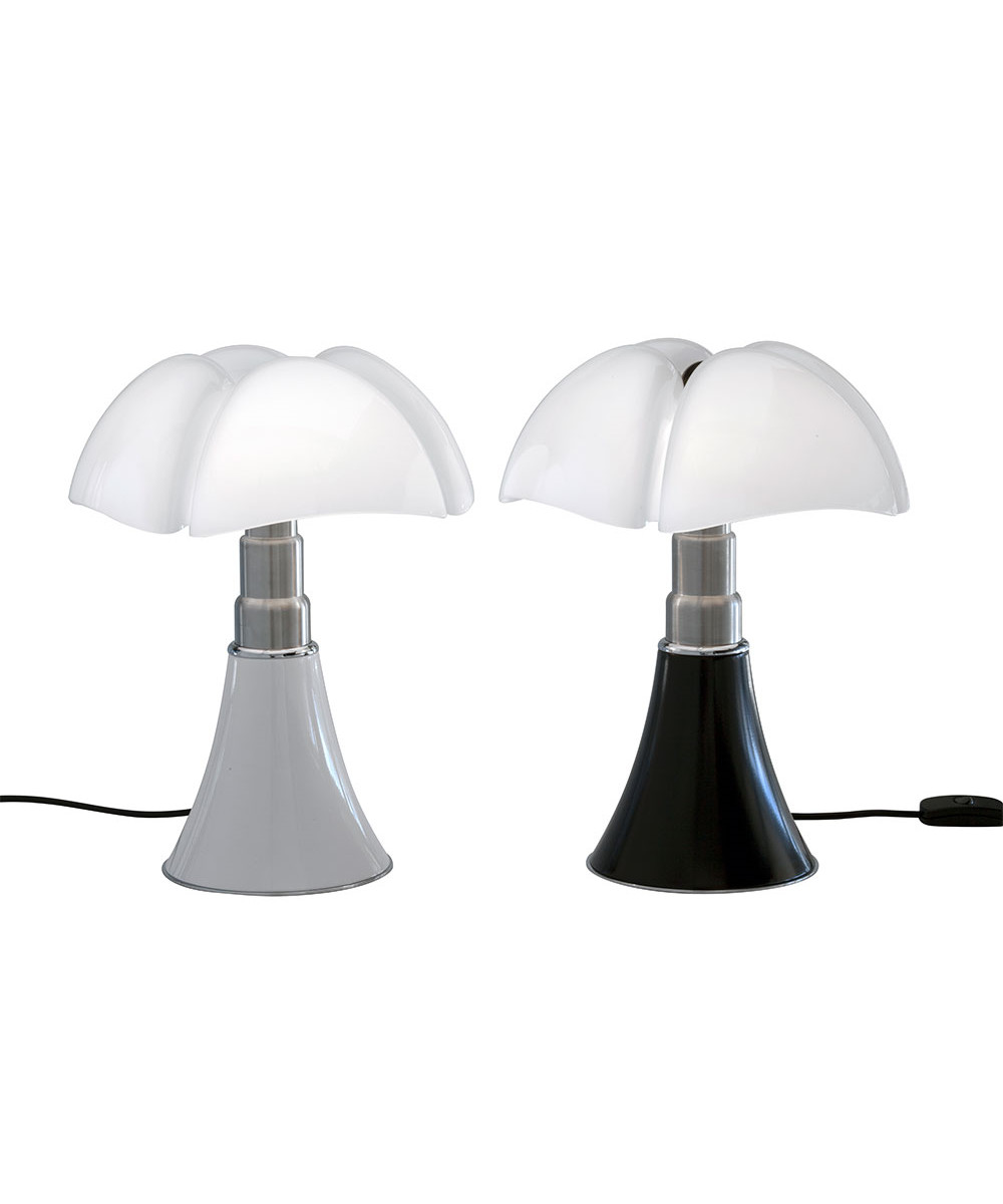 Minipipistrello Bordlampe Touch Dimmable Hvid