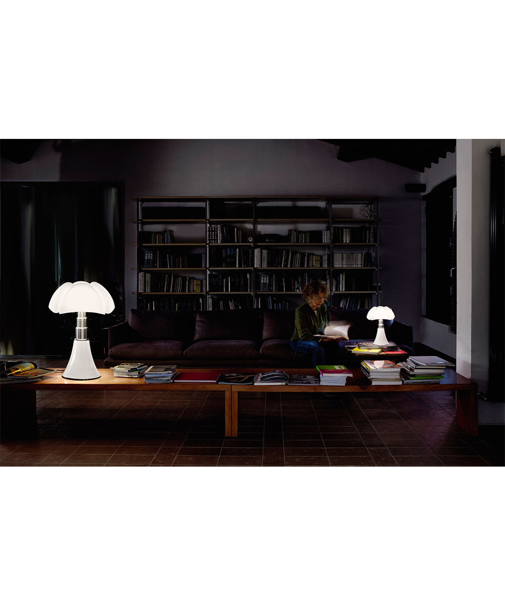 Pipistrello Bordlampe Led Hvid