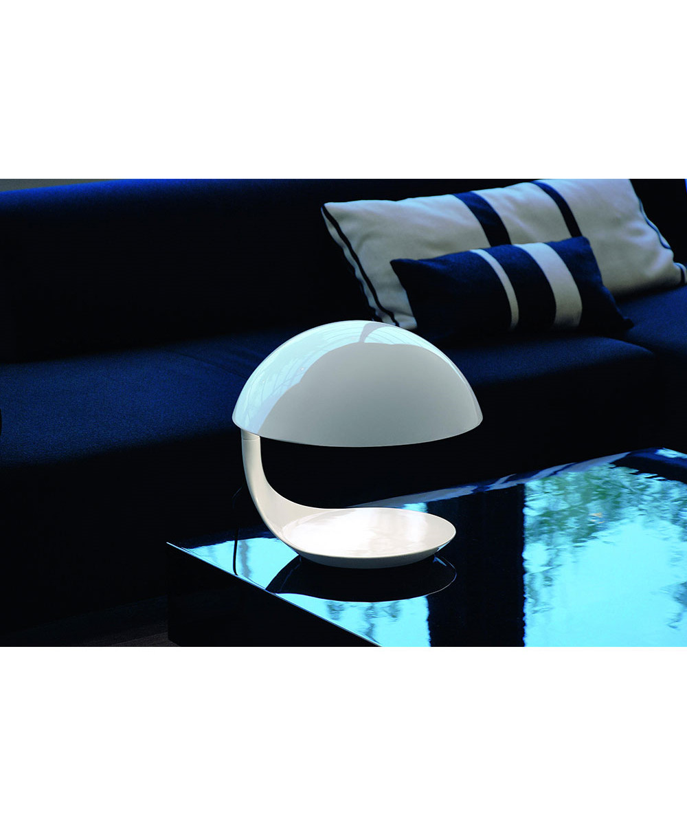 Martinelli Luce Cobra Bordlampe Hvid Martinelli Luce
