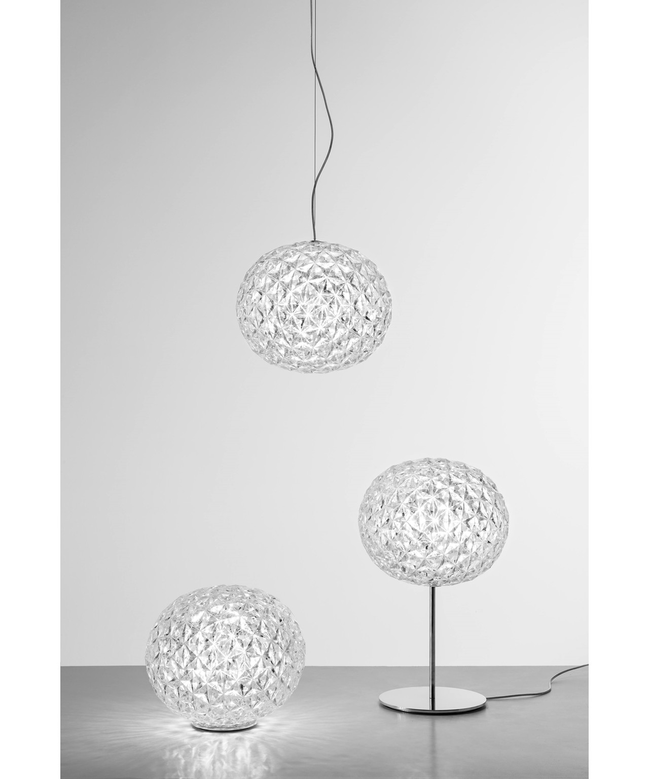 Planet Bordlampe Small Gul