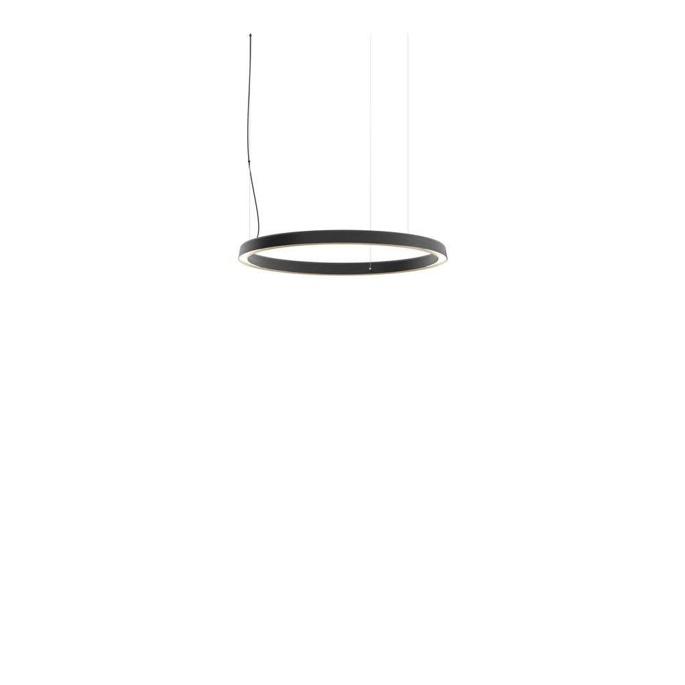 Luceplan - Compendium Circle LED Pendel Ø72 Black