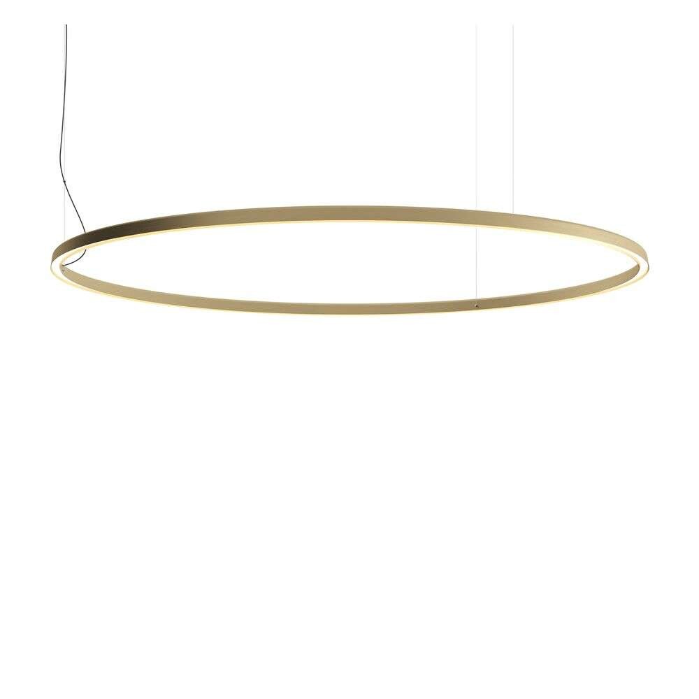 Luceplan Compendium Circle LED Pendel Ø200 Brass