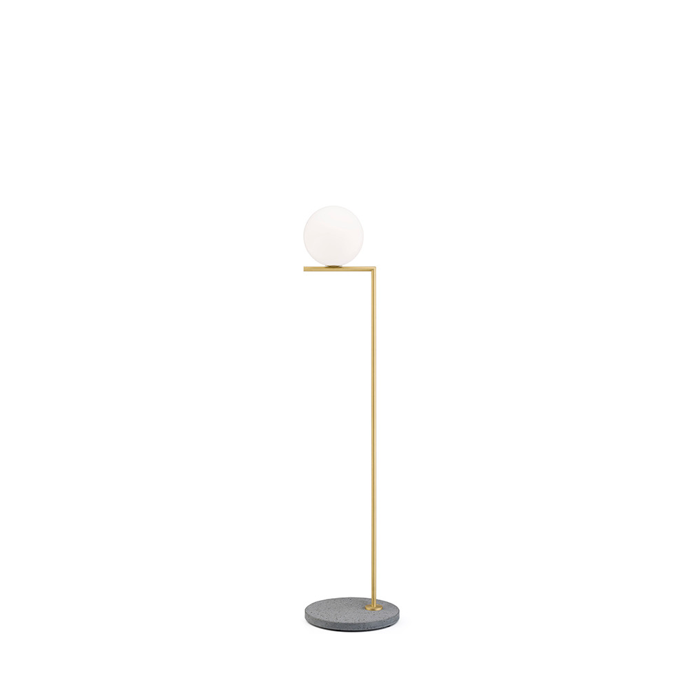 Flos – IC F1 Outdoor Brass (Grey Lava Marble)