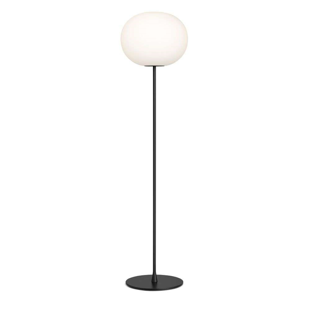 Flos – Glo-Ball F3 Golvlampa Matt Black/Opal