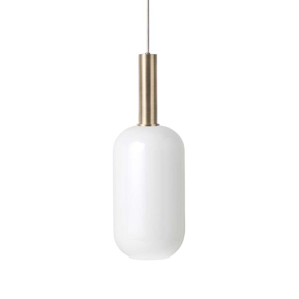 Ferm Living – Collect Taklampa Opal Tall High Brass